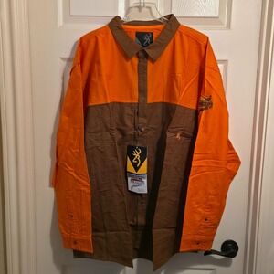 Browning Pheasants Forever Midweight Long-Sleeve L/S Hunting Shirt Size 3XL NEW